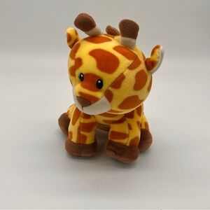 Ty Baby Yellow and Brown Spotted Giraffe Gracie Plush